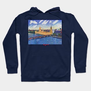 Westminster on the Thames, London Hoodie